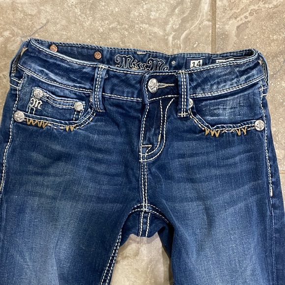 Miss Me Girls Skinny Jeans Size 14 - Picture 2 of 16